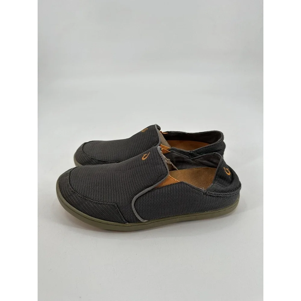 Olukai Men's Nohea Mesh Slip-On Shoes Men's Grey‎ Sneakers Size 9